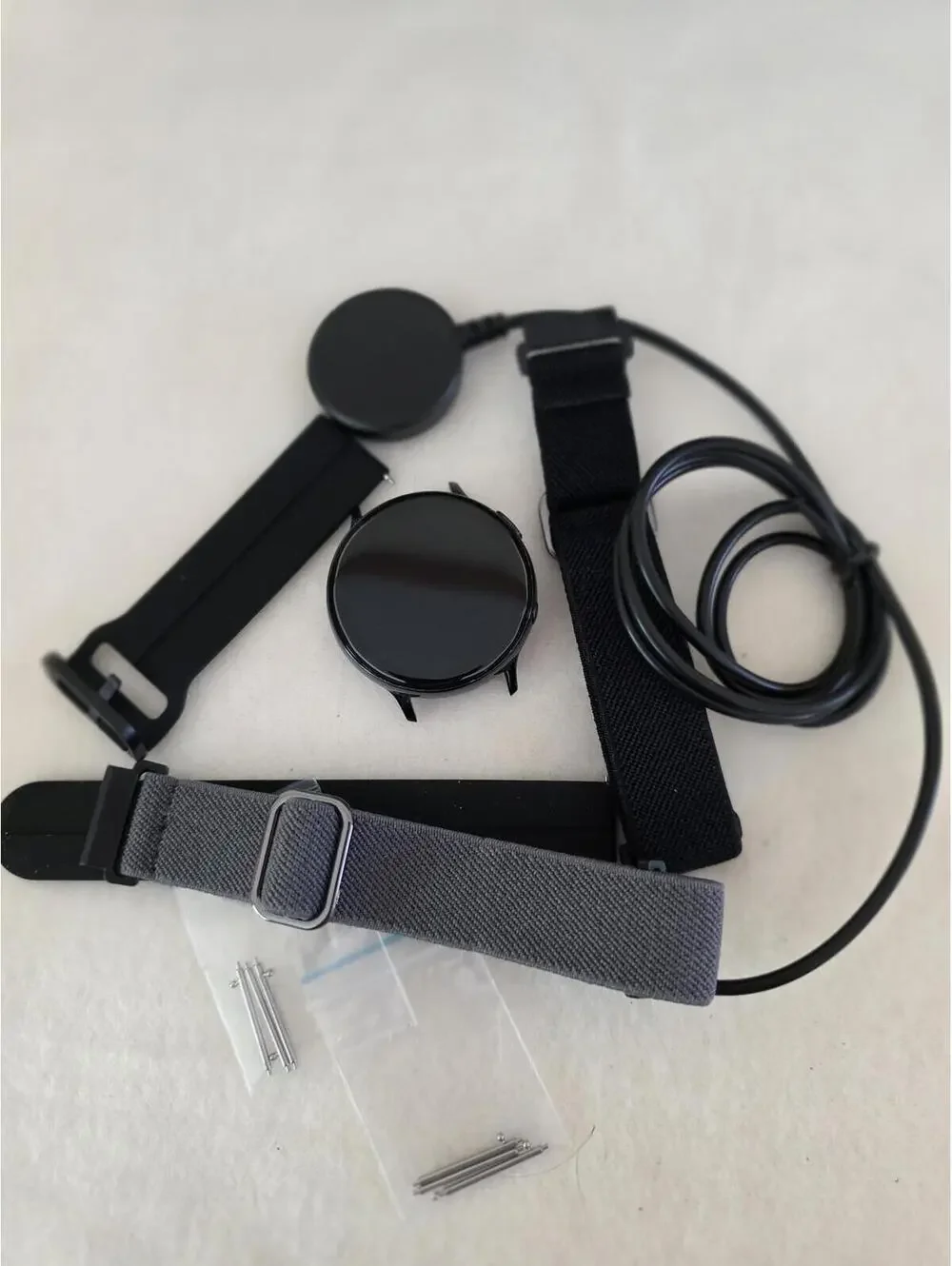 Samsung Galaxy Watch Active2 44mm LTE Black SM-R825U Bands Charger